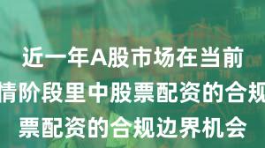 近一年A股市场在当前结构性行情阶段里中股票配资的合规边界机会